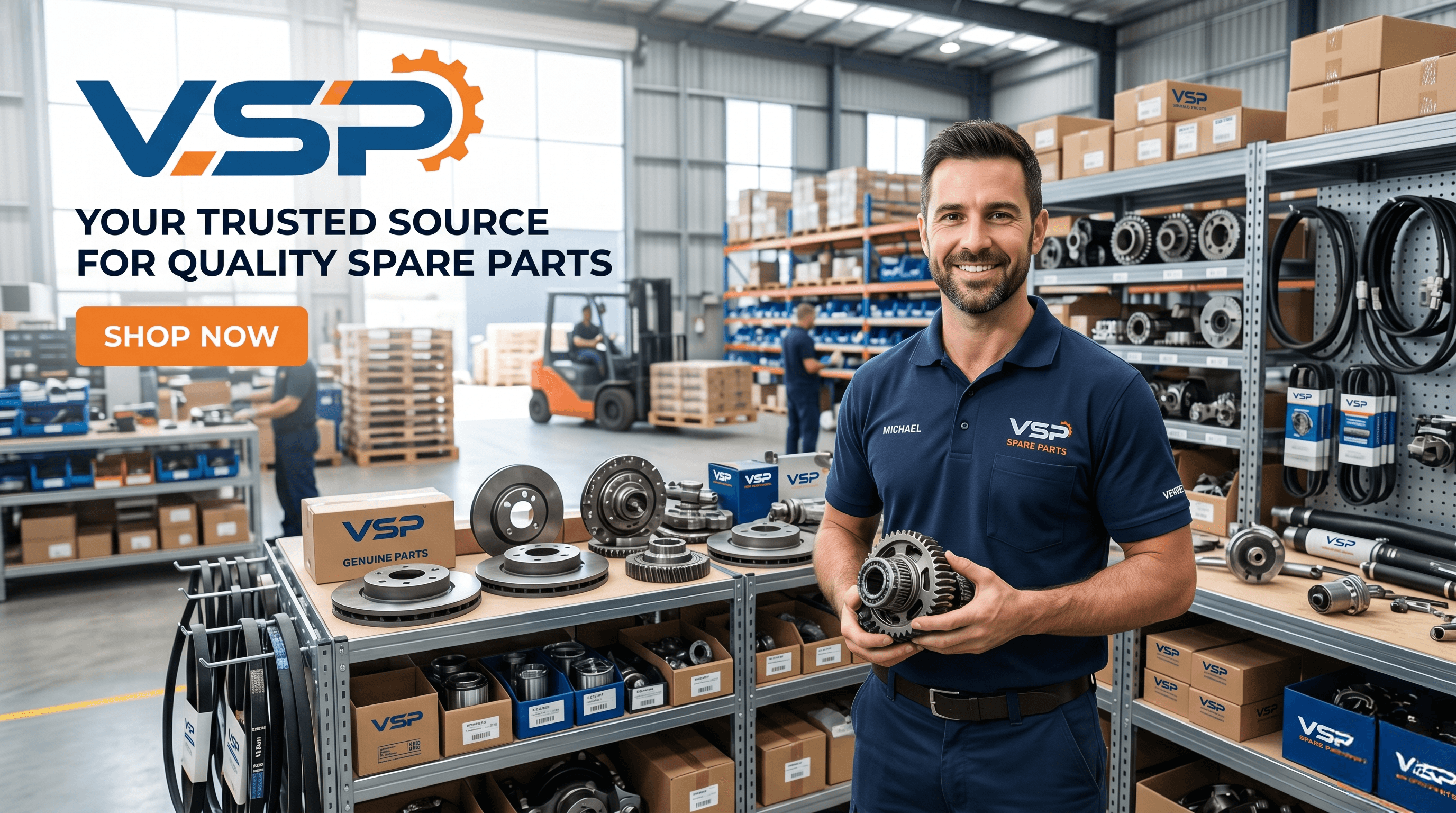 Auto parts warehouse